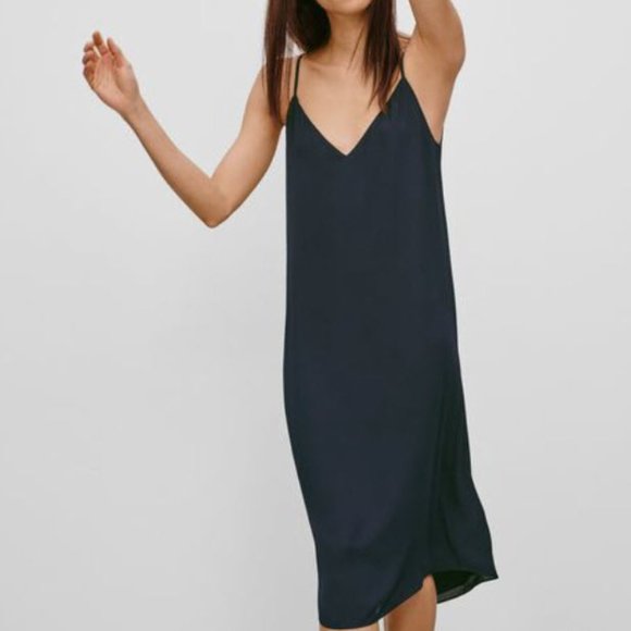 Babaton Dresses & Skirts - Babaton Tan Templeton Shift Maxi Dress Sz Large